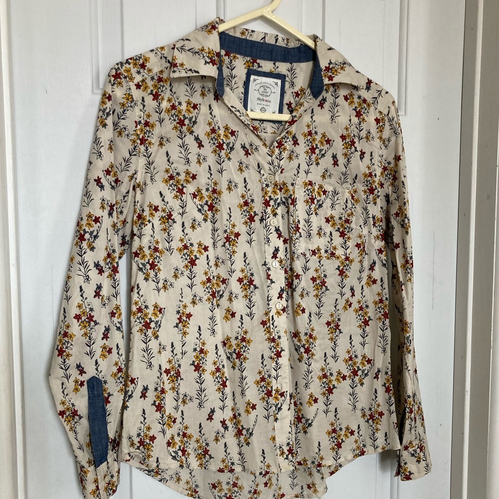 Style&co. Floral Blouse